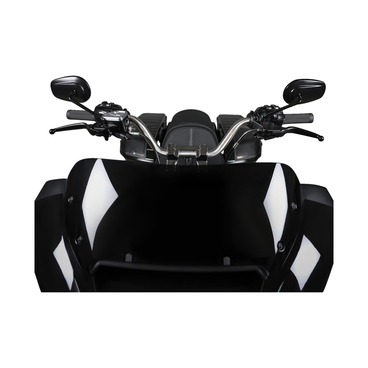 THRASHIN SUPPLY CO. - 1" HANDLEBAR - HIGH BEND - STAINLESS STEEL