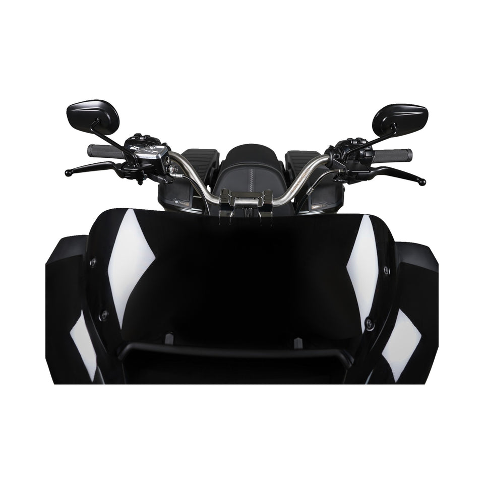 THRASHIN SUPPLY CO. - 1" HANDLEBAR - HIGH BEND - STAINLESS STEEL