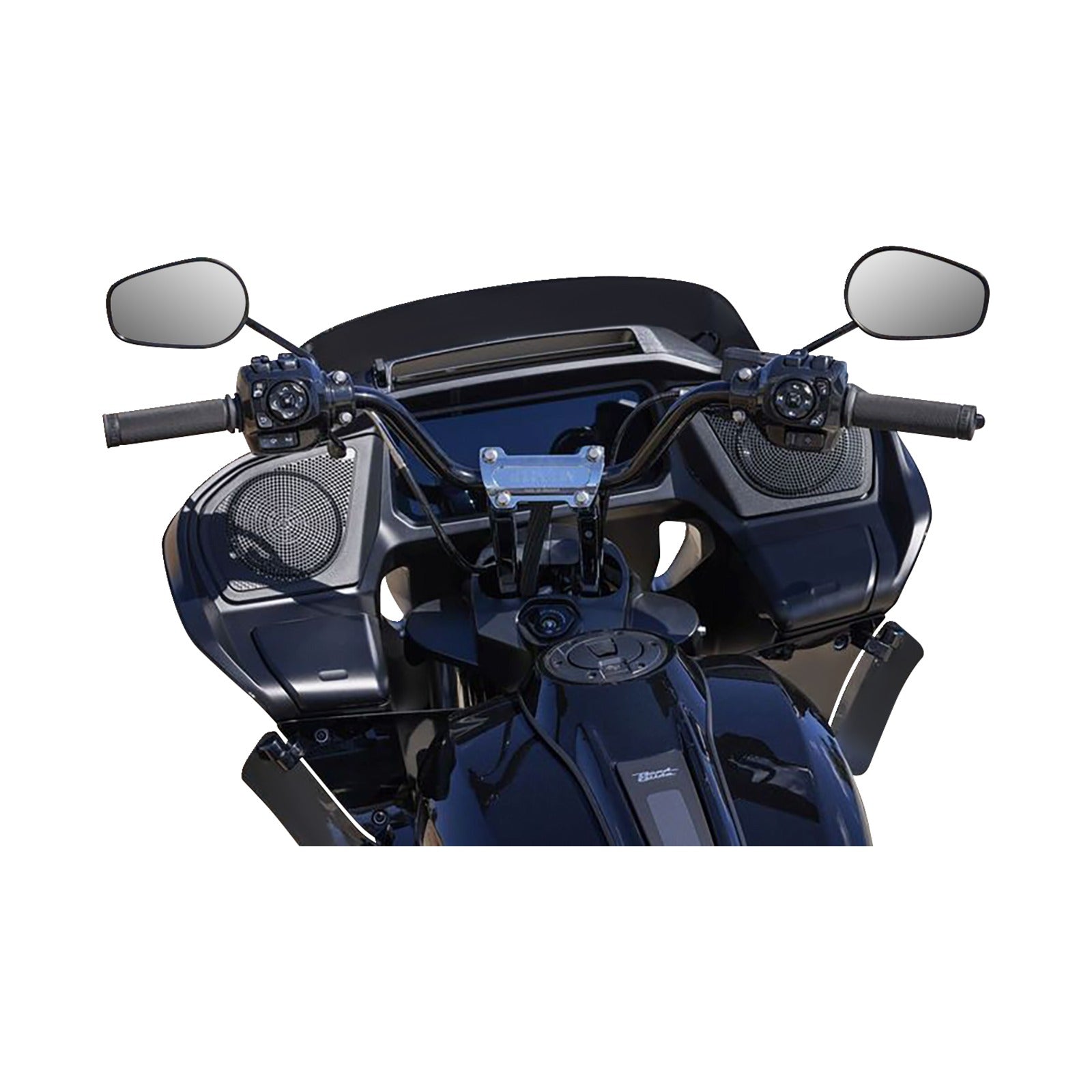 THRASHIN SUPPLY CO. - 1" HANDLEBAR - HIGH BEND - BLACK
