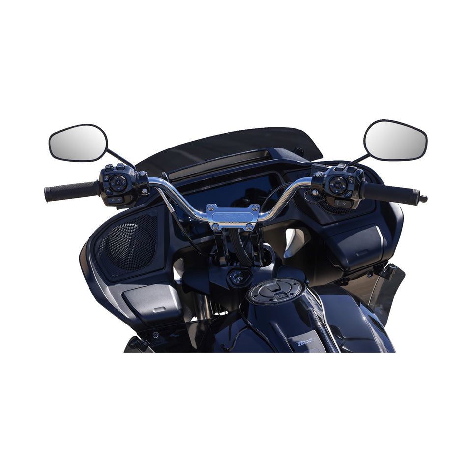 THRASHIN SUPPLY CO. - 1" HANDLEBAR - HIGH BEND - CHROME