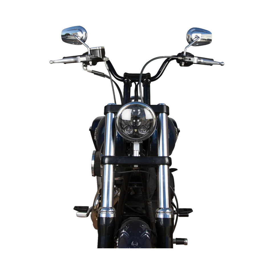 THRASHIN SUPPLY CO. - 1" HANDLEBAR - HIGH BEND - CHROME