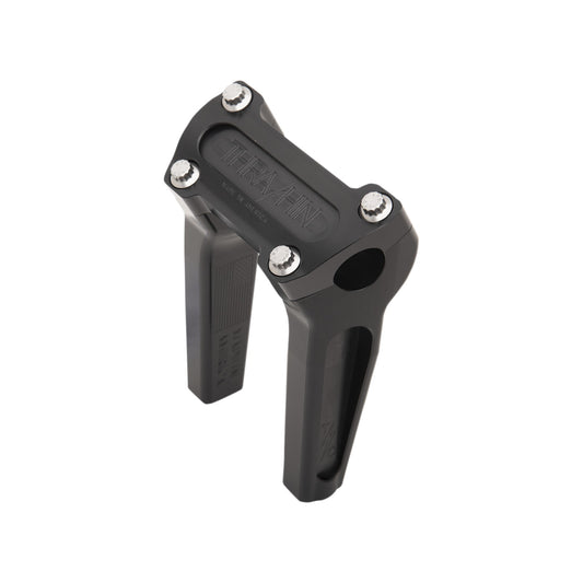 THRASHIN SUPPLY CO. - HANDLEBAR RISERS - STRAIGHT - 6" - BLACK