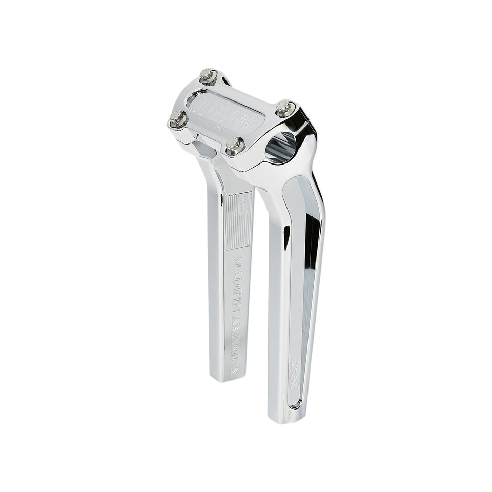 THRASHIN SUPPLY CO. - HANDLEBAR RISERS - PULL BACK - 9-1/2" - CHROME