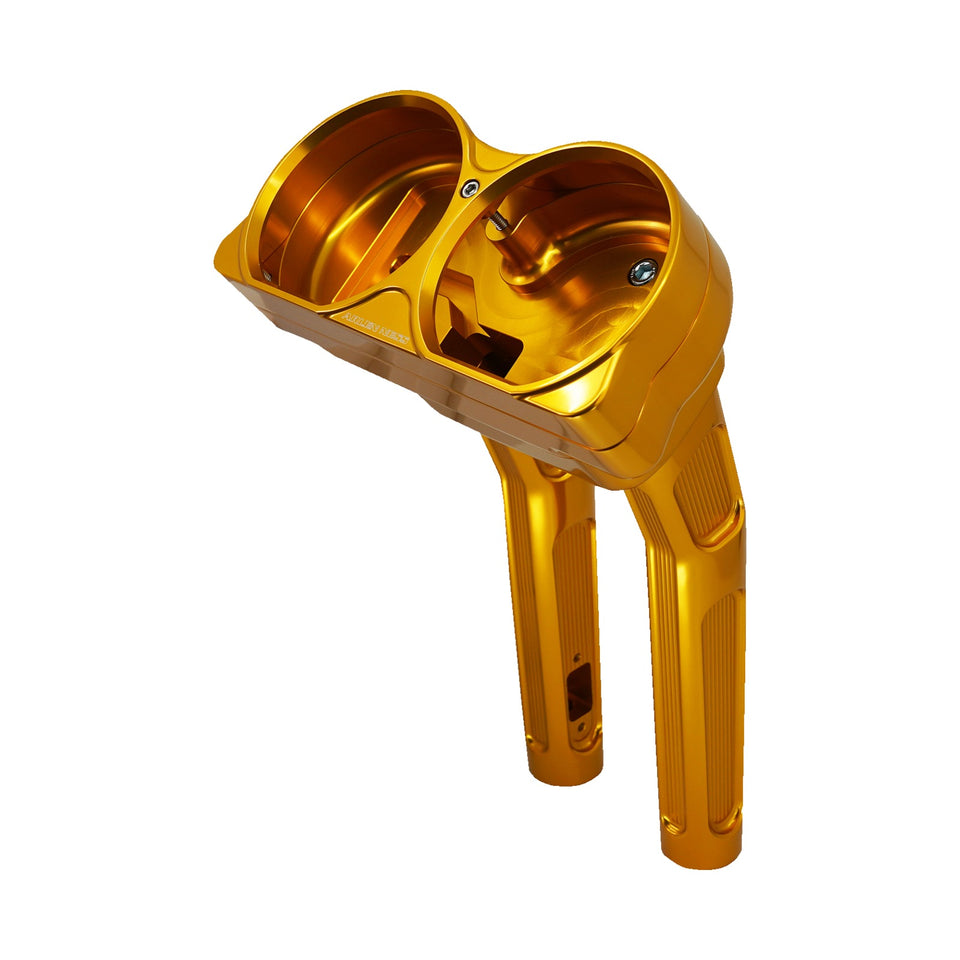 ARLEN NESS - METHOD KICKBACK HANDLEBAR RISER - 10" - GOLD