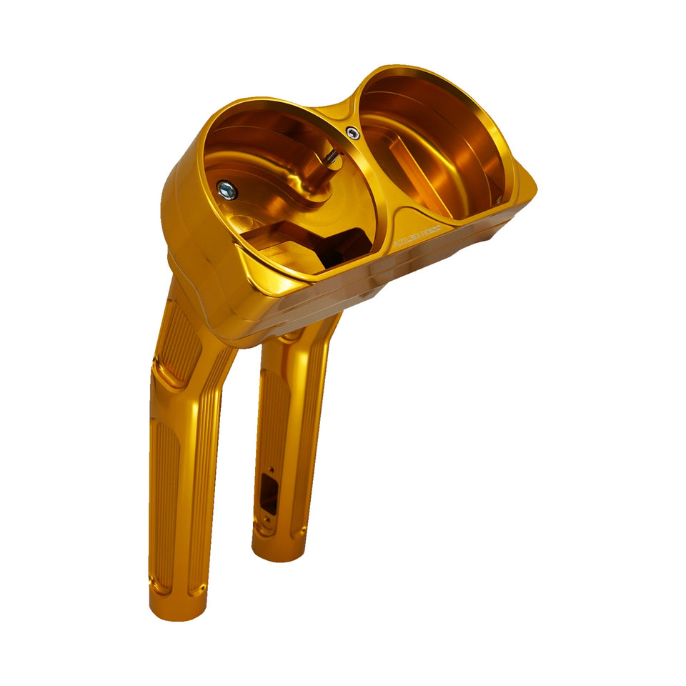 ARLEN NESS - METHOD KICKBACK HANDLEBAR RISER - 10" - GOLD