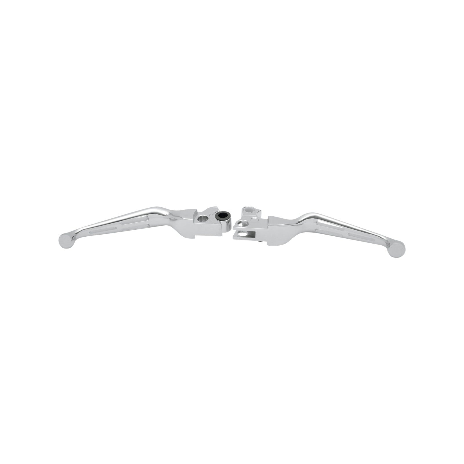 DRAG SPECIALTIES - SLOTTED WIDE BLADE LEVER SET - CHROME