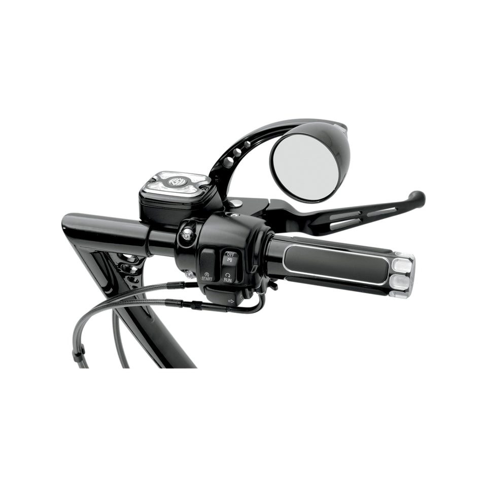 DRAG SPECIALTIES - SLOTTED WIDE BLADE LEVER SET - BLACK