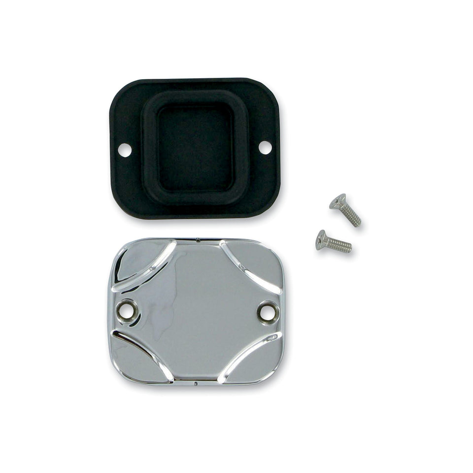 DRAG SPECIALTIES - REPLACEMENT PART FOR HYDRAULIC CLUTCH - MASTER CYLINDER COVER - CHROME