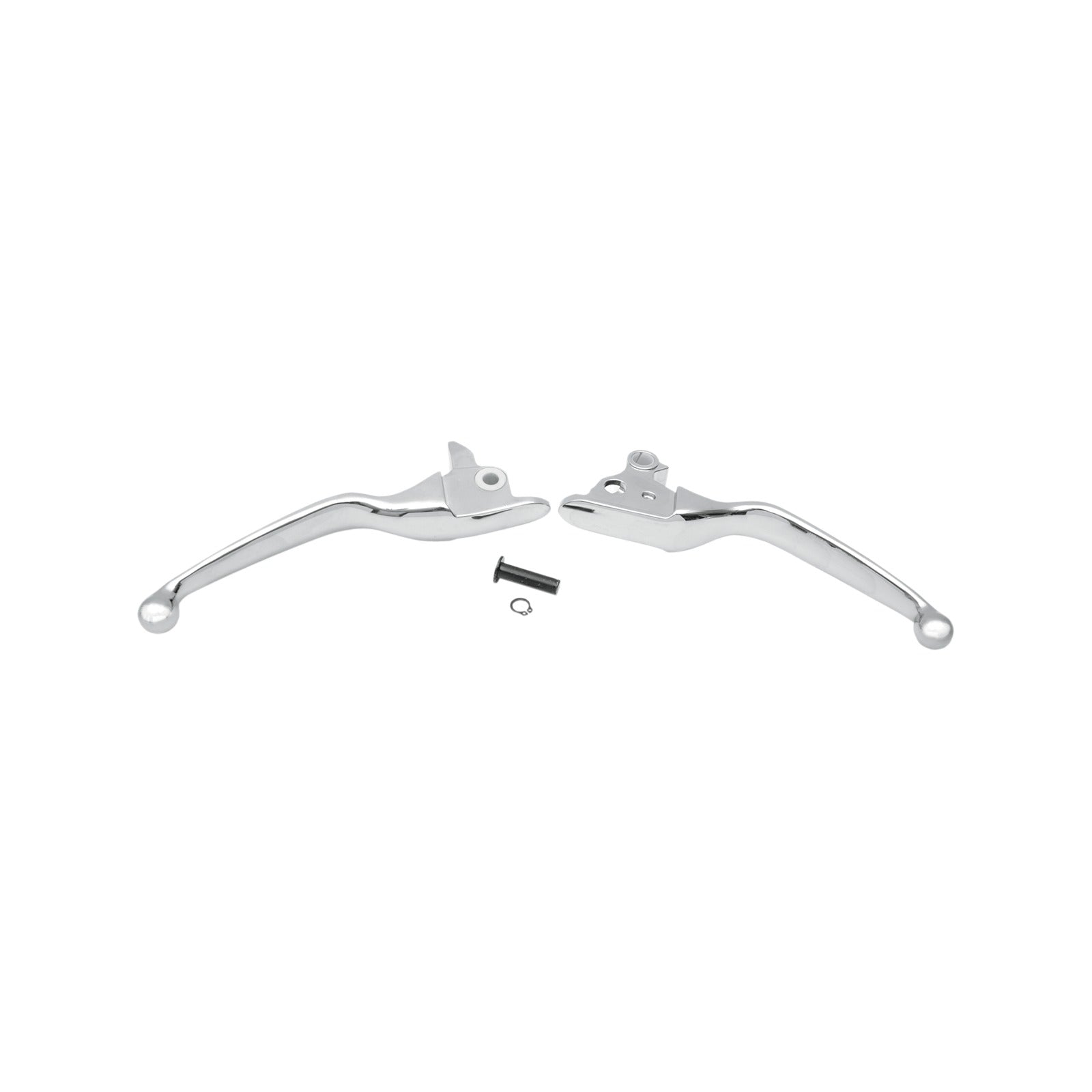 DRAG SPECIALTIES - WIDE BLADE LEVER SET - CHROME