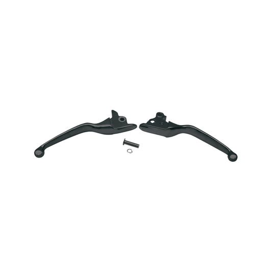 DRAG SPECIALTIES - WIDE BLADE LEVER SET - BLACK