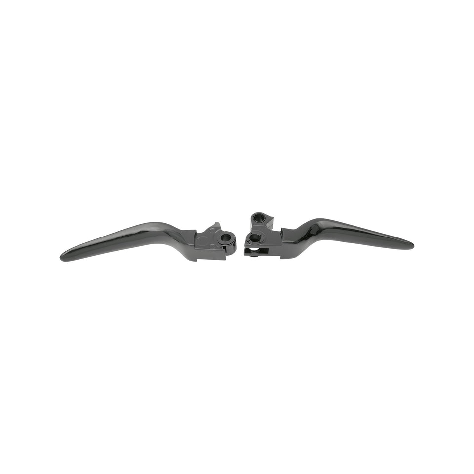 DRAG SPECIALTIES - CUSTOM LEVER SET - SATIN BLACK
