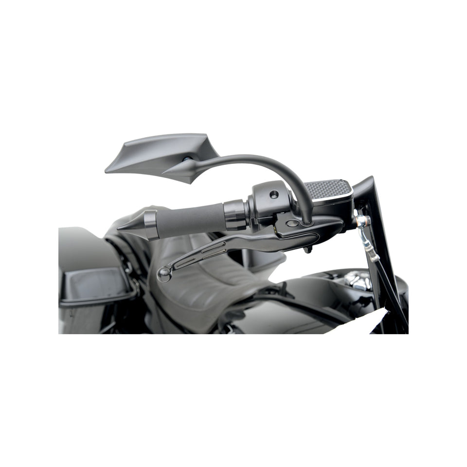 DRAG SPECIALTIES - SLOTTED WIDE BLADE LEVER SET - BLACK