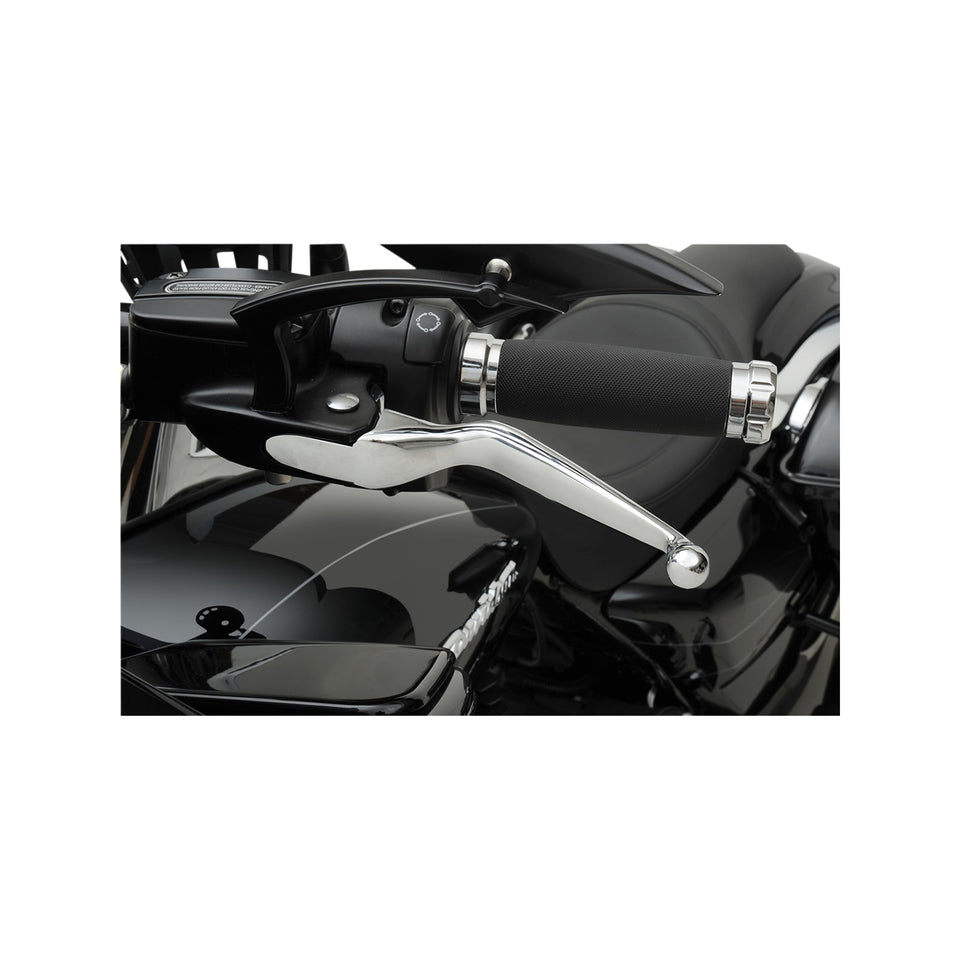 DRAG SPECIALTIES - WIDE BLADE LEVER SET - CHROME