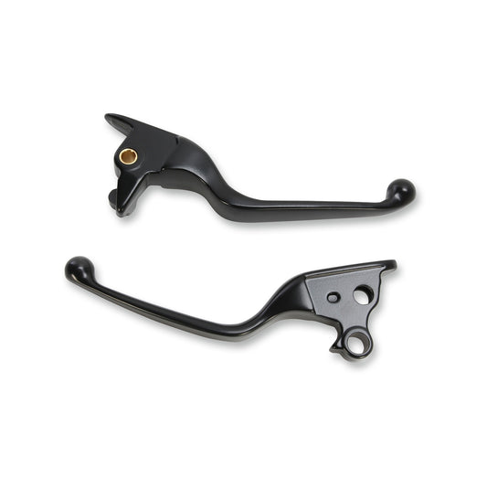 DRAG SPECIALTIES - WIDE BLADE LEVER SET - BLACK