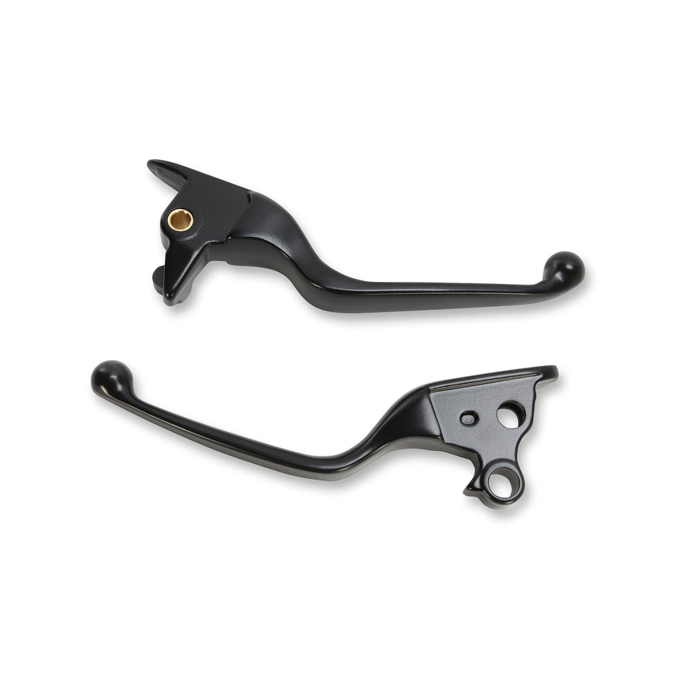 DRAG SPECIALTIES - WIDE BLADE LEVER SET - BLACK