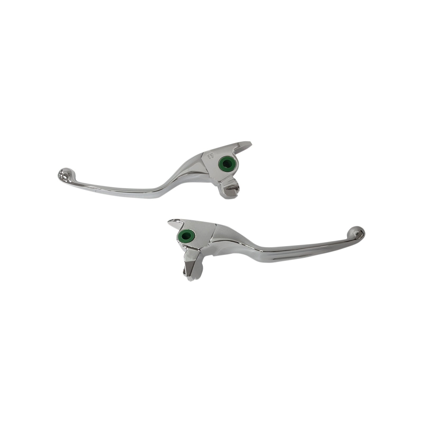 DRAG SPECIALTIES - WIDE BLADE LEVER SET - CHROME