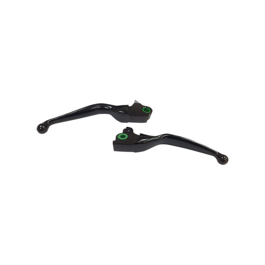 DRAG SPECIALTIES - WIDE BLADE LEVER SET - BLACK