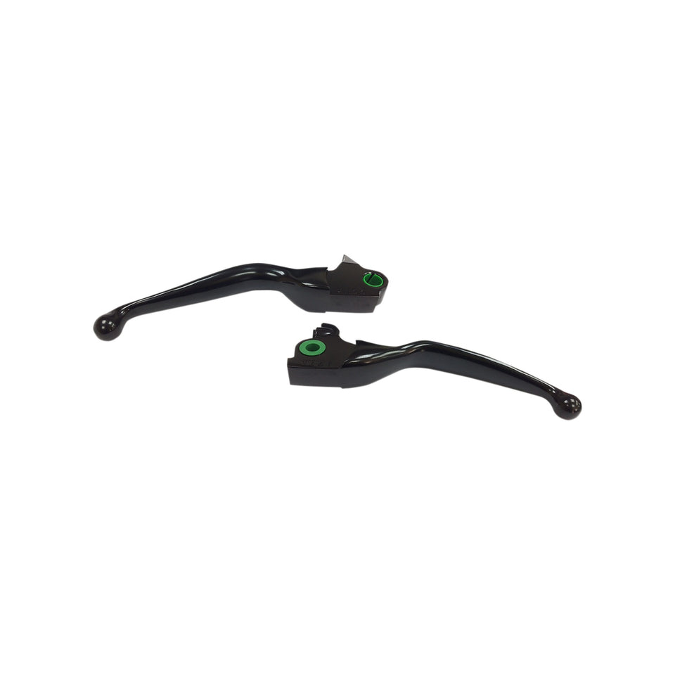 DRAG SPECIALTIES - WIDE BLADE LEVER SET - BLACK