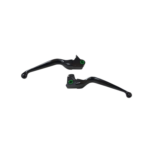DRAG SPECIALTIES - WIDE BLADE LEVER SET - BLACK