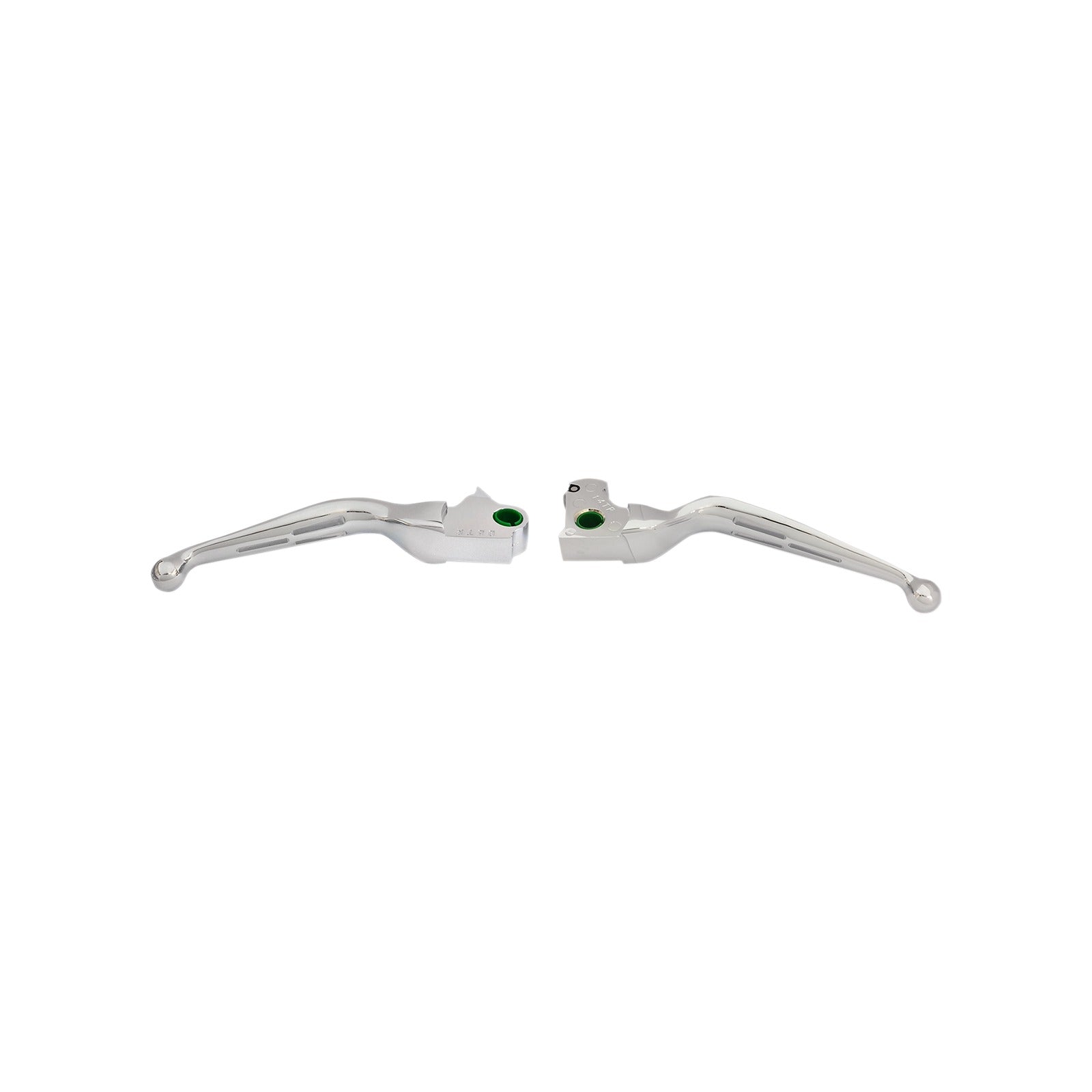 DRAG SPECIALTIES - SLOTTED WIDE BLADE LEVER SET - CHROME