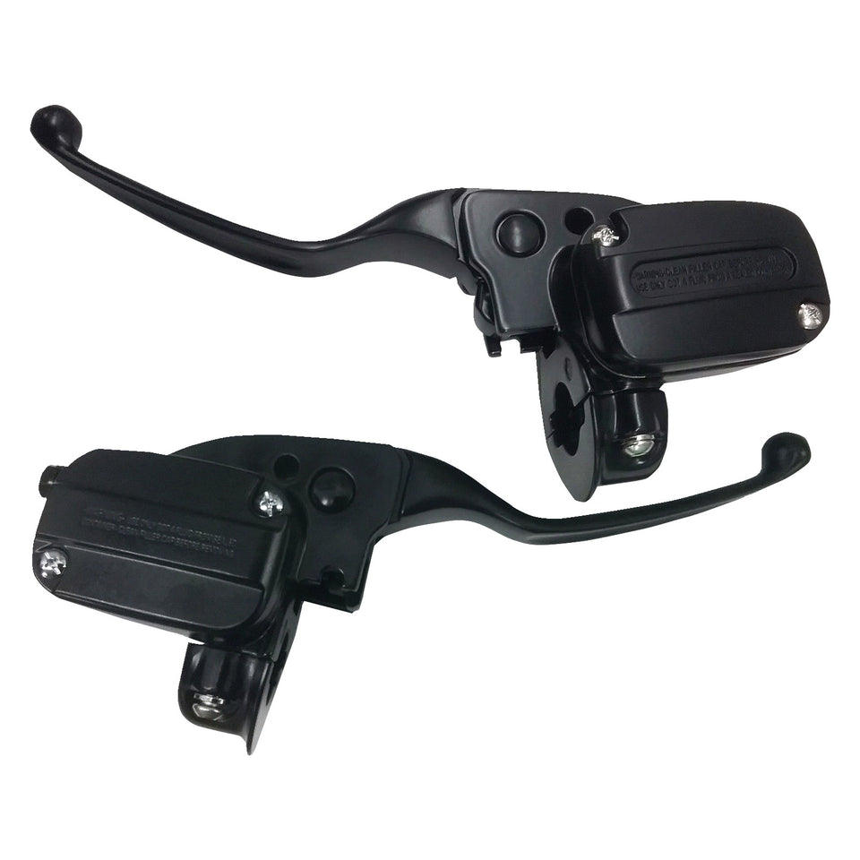 DRAG SPECIALTIES - BRAKE/CLUTCH LEVER ASSEMBLY - MATTE BLACK