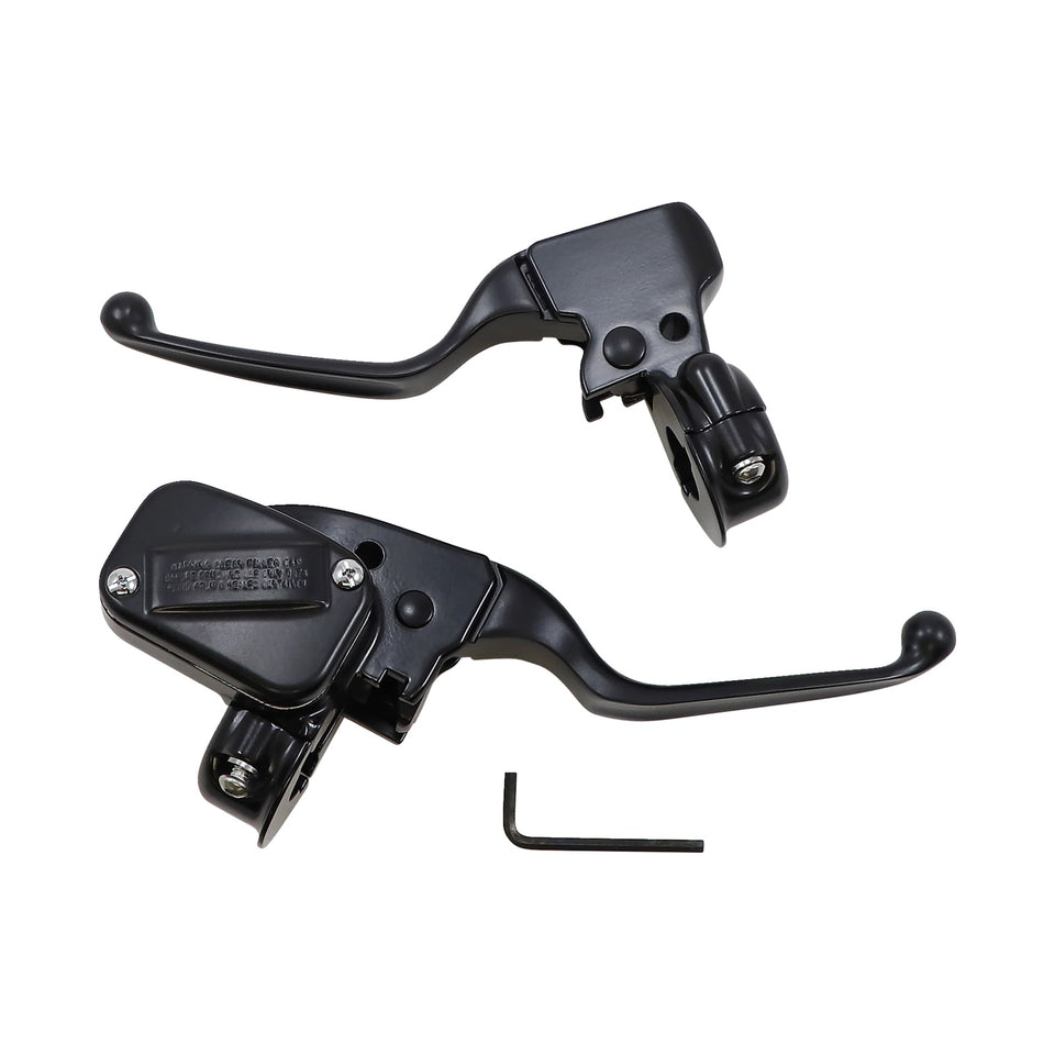 DRAG SPECIALTIES - BRAKE/CLUTCH LEVER ASSEMBLY - MATTE BLACK