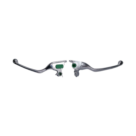 DRAG SPECIALTIES - WIDE BLADE LEVER SET - CHROME