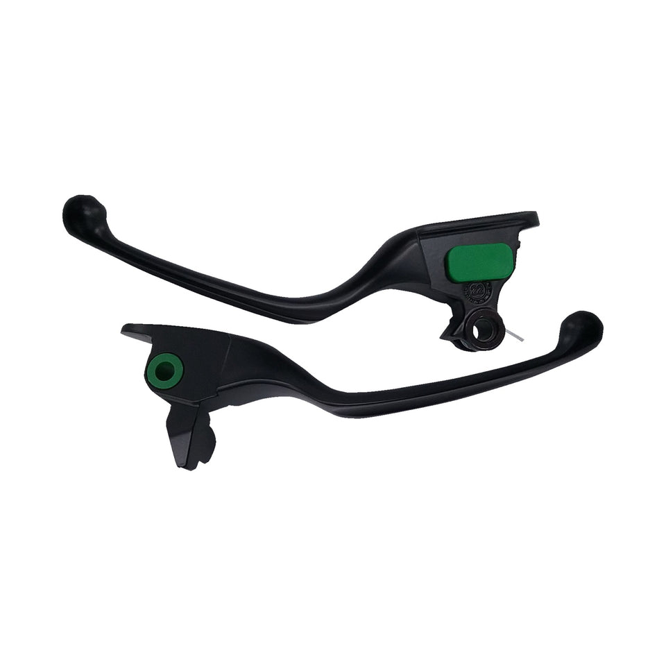 DRAG SPECIALTIES - WIDE BLADE LEVER SET - BLACK