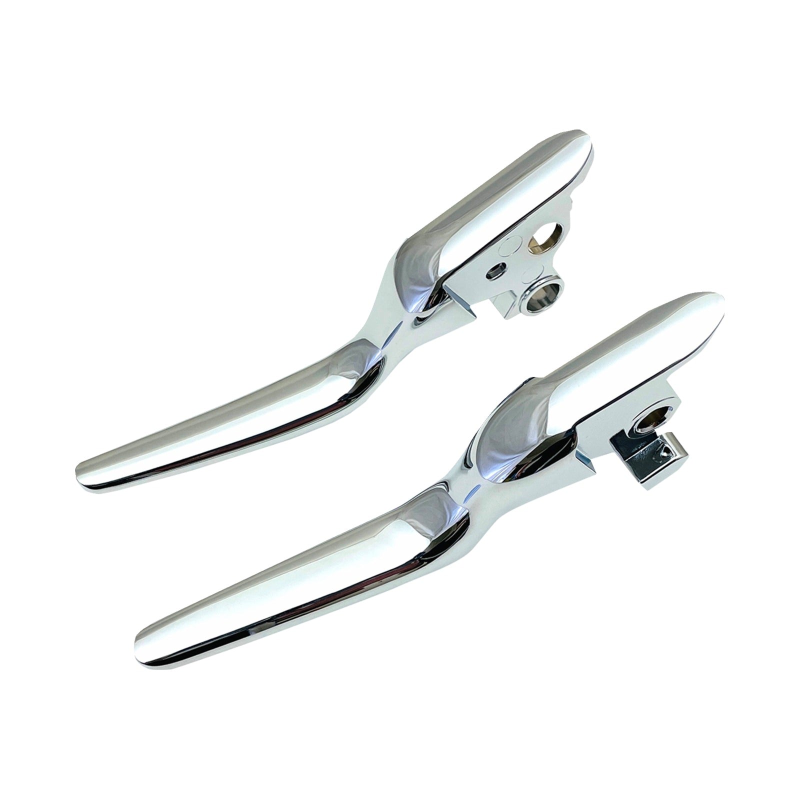 DRAG SPECIALTIES - CUSTOM LEVER SET - LSR - CHROME