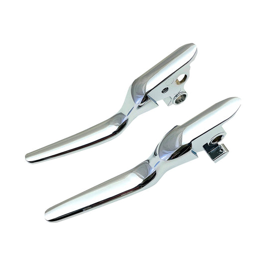 DRAG SPECIALTIES - CUSTOM LEVER SET - LSR - CHROME