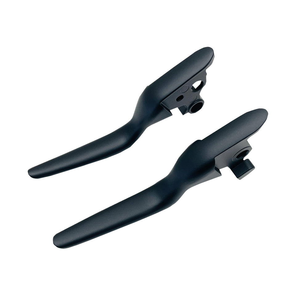 DRAG SPECIALTIES - CUSTOM LEVER SET - LSR - SATIN BLACK