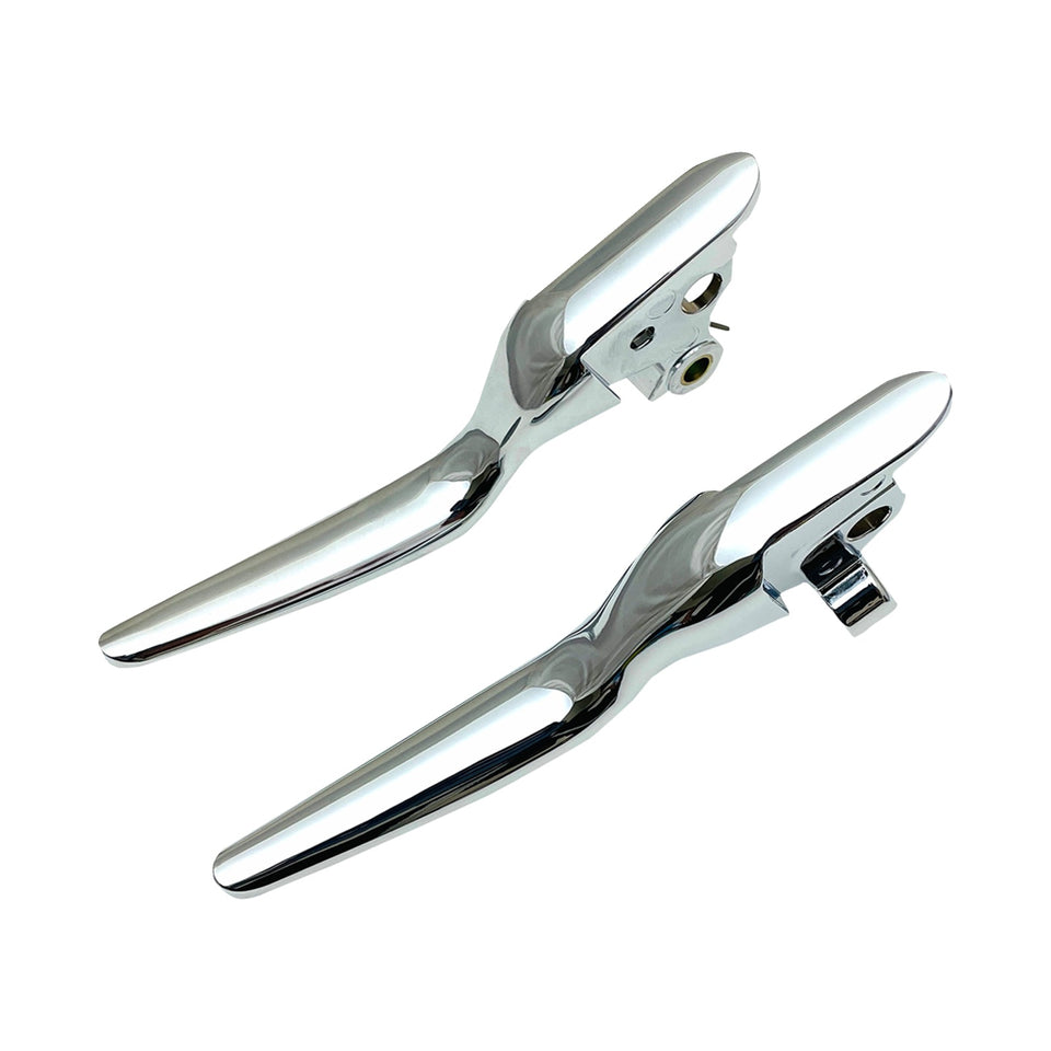 DRAG SPECIALTIES - CUSTOM LEVER SET - LSR - CHROME