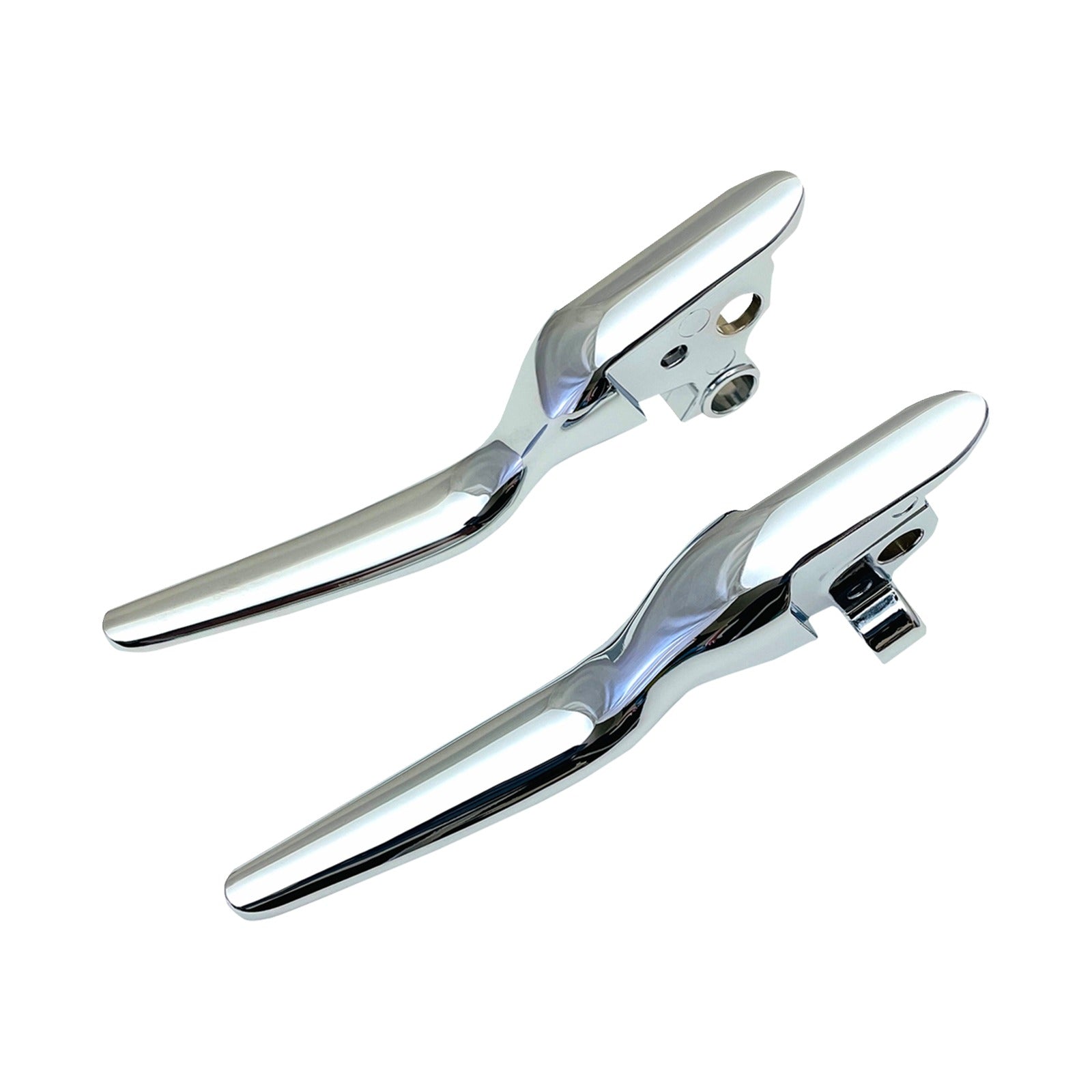 DRAG SPECIALTIES - CUSTOM LEVER SET - LSR - CHROME