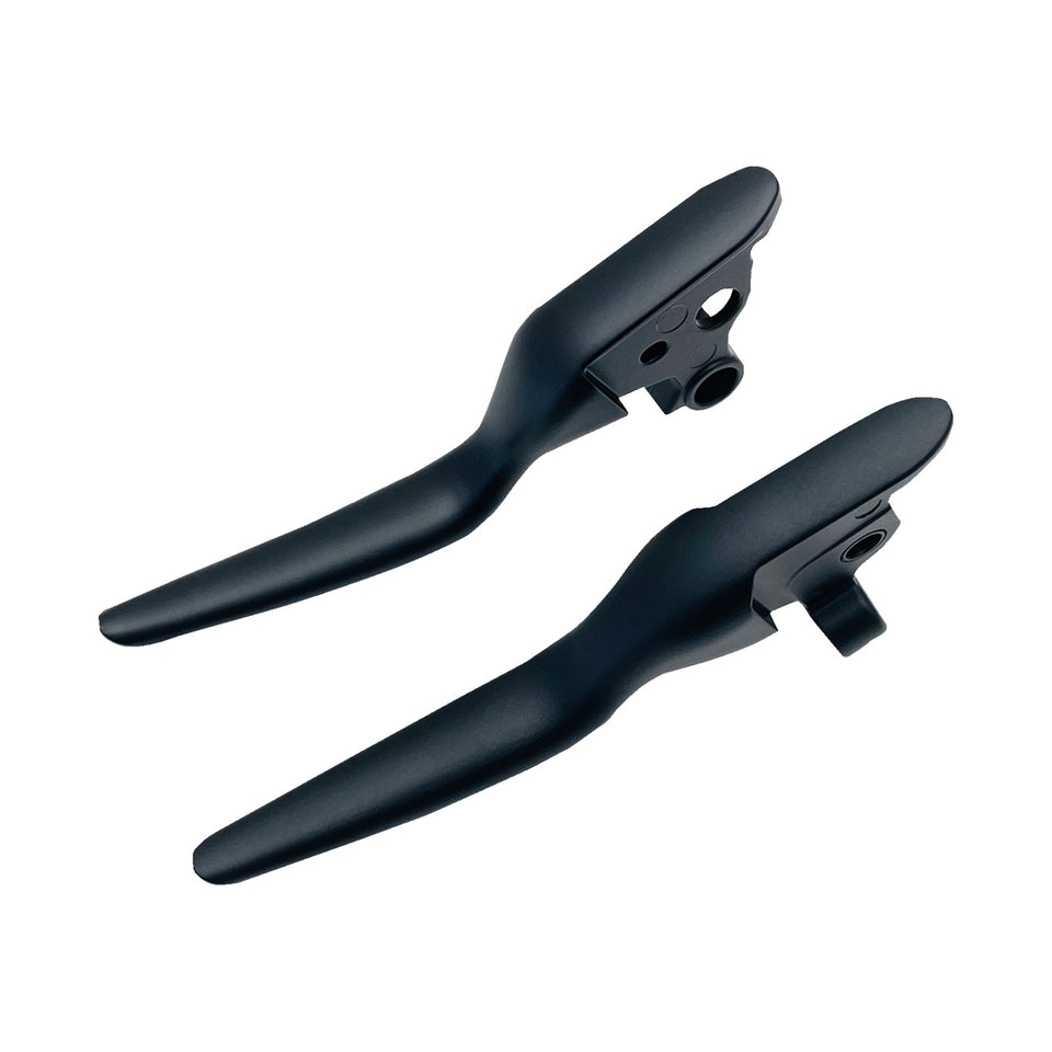 DRAG SPECIALTIES - CUSTOM LEVER SET - LSR - SATIN BLACK