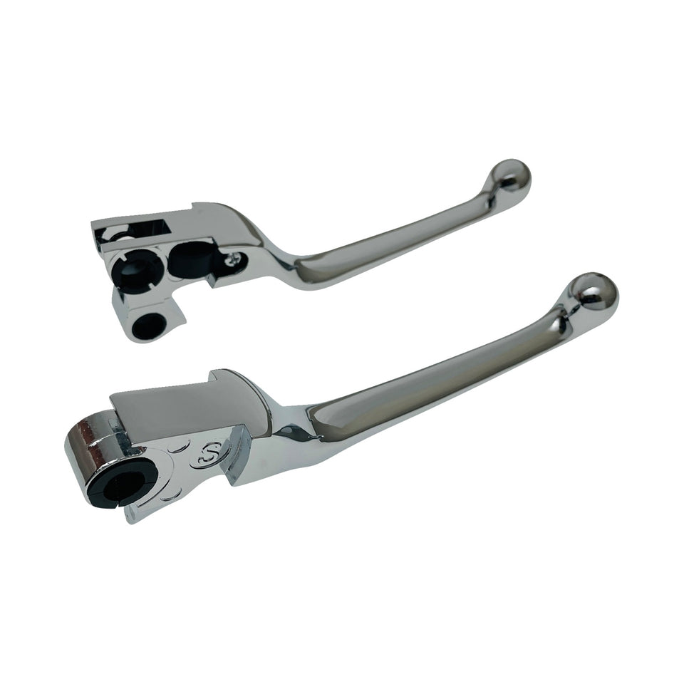 DRAG SPECIALTIES - NARROW LEVER SET - CHROME