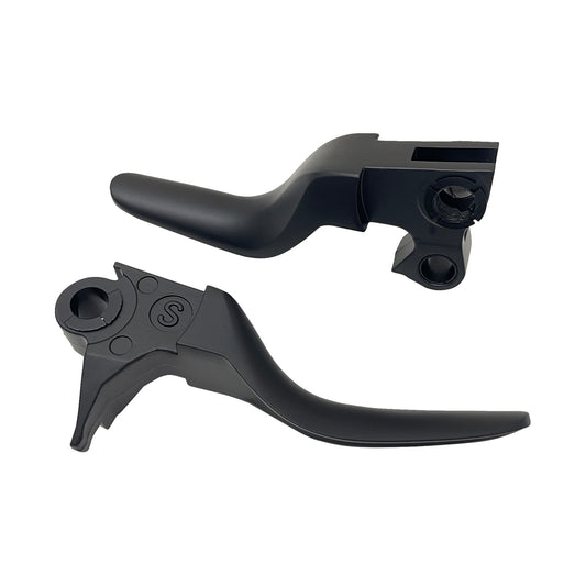 DRAG SPECIALTIES - SHORT LEVER SET - BLACK