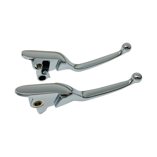 DRAG SPECIALTIES - NARROW LEVER SET - CHROME