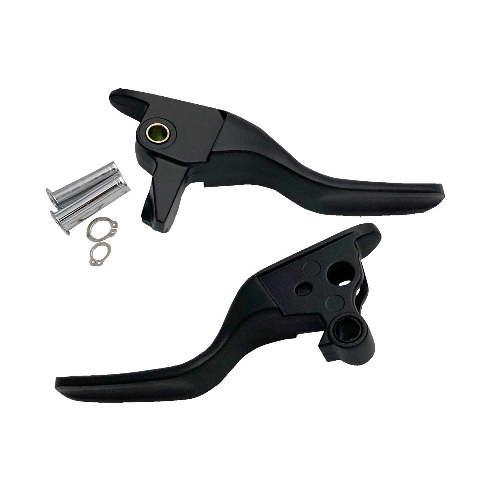DRAG SPECIALTIES - SHORT LEVER SET - BLACK