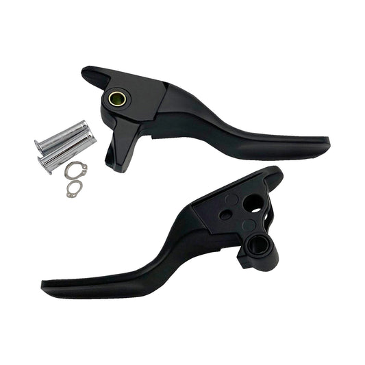 DRAG SPECIALTIES - SHORT LEVER SET - BLACK