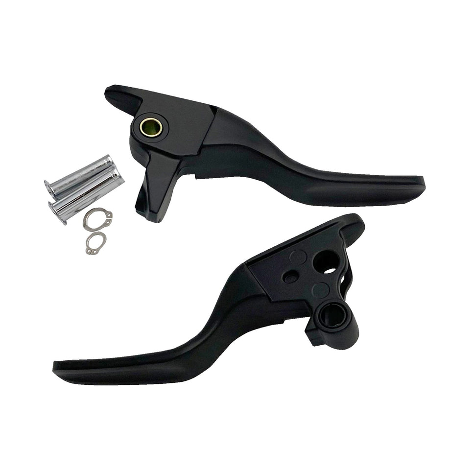 DRAG SPECIALTIES - SHORT LEVER SET - BLACK