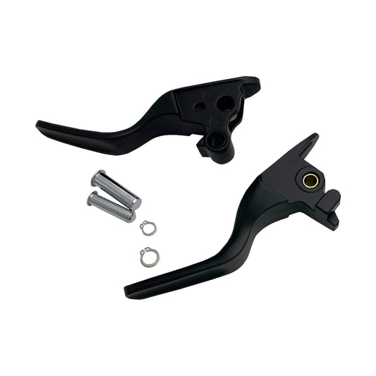 DRAG SPECIALTIES - SHORT LEVER SET - BLACK