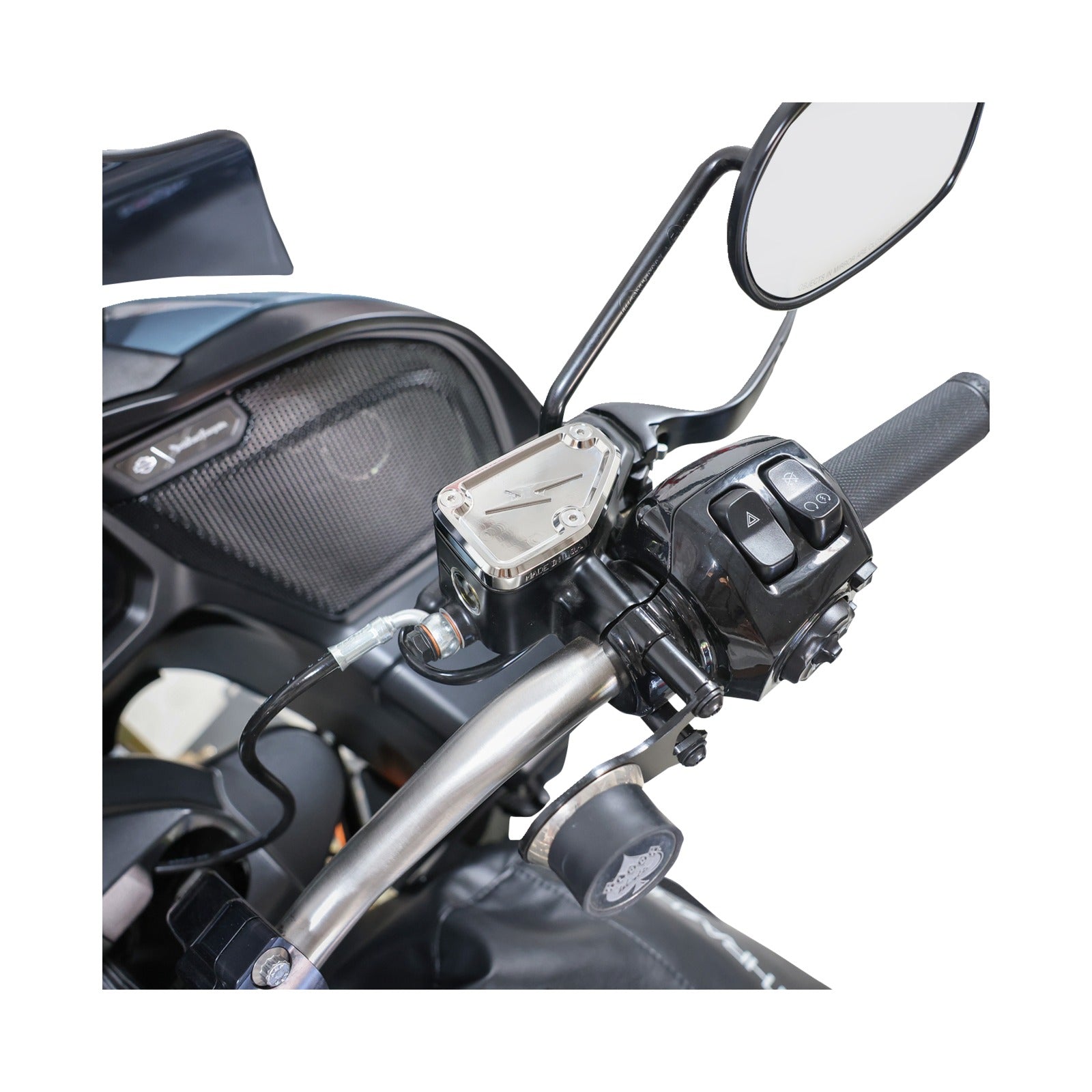 THRASHIN SUPPLY CO. - MASTER CYLINDER COVER - BRAKE - FRONT - CHROME
