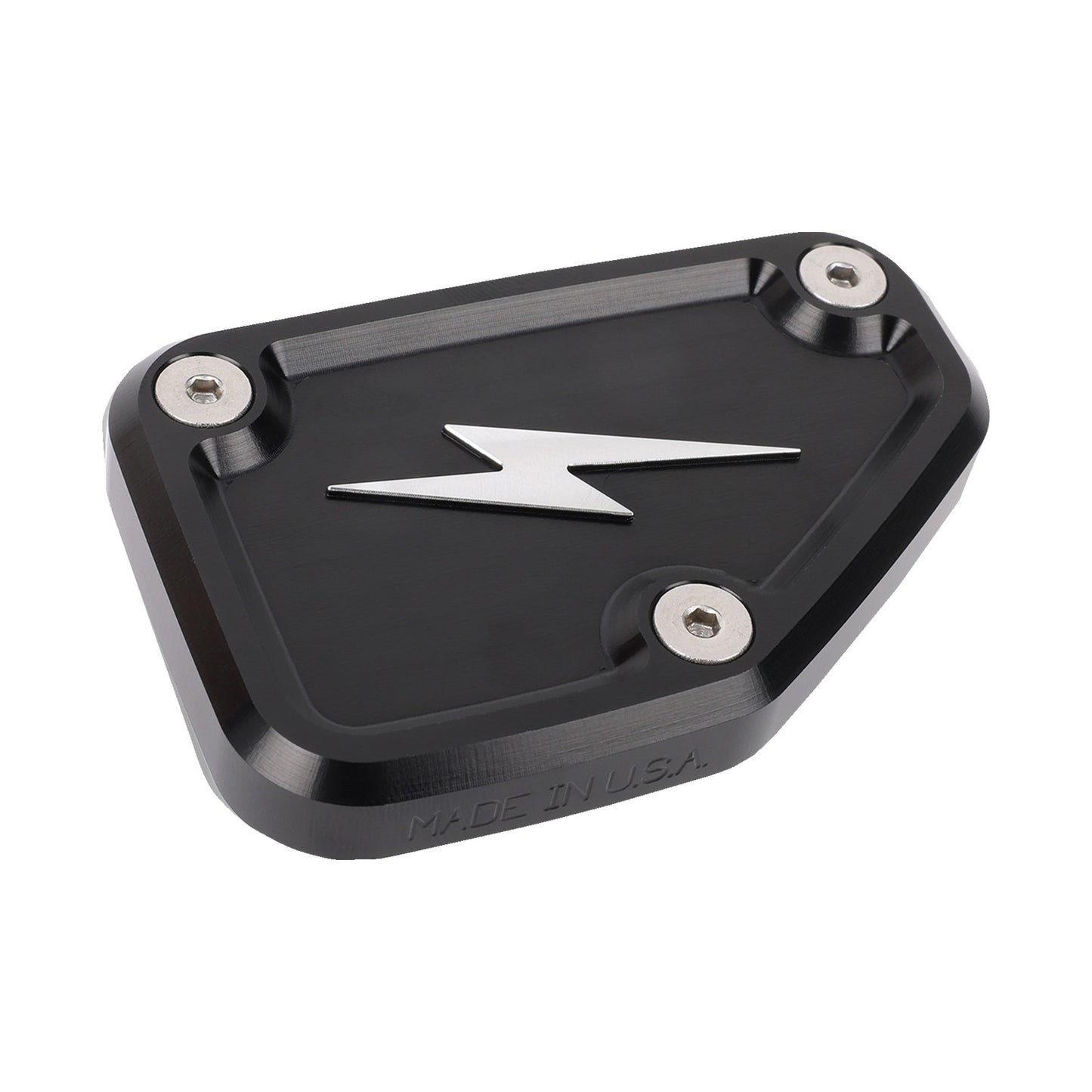 THRASHIN SUPPLY CO. - MASTER CYLINDER COVER - BRAKE - FRONT - BLACK/TWICE-CUT