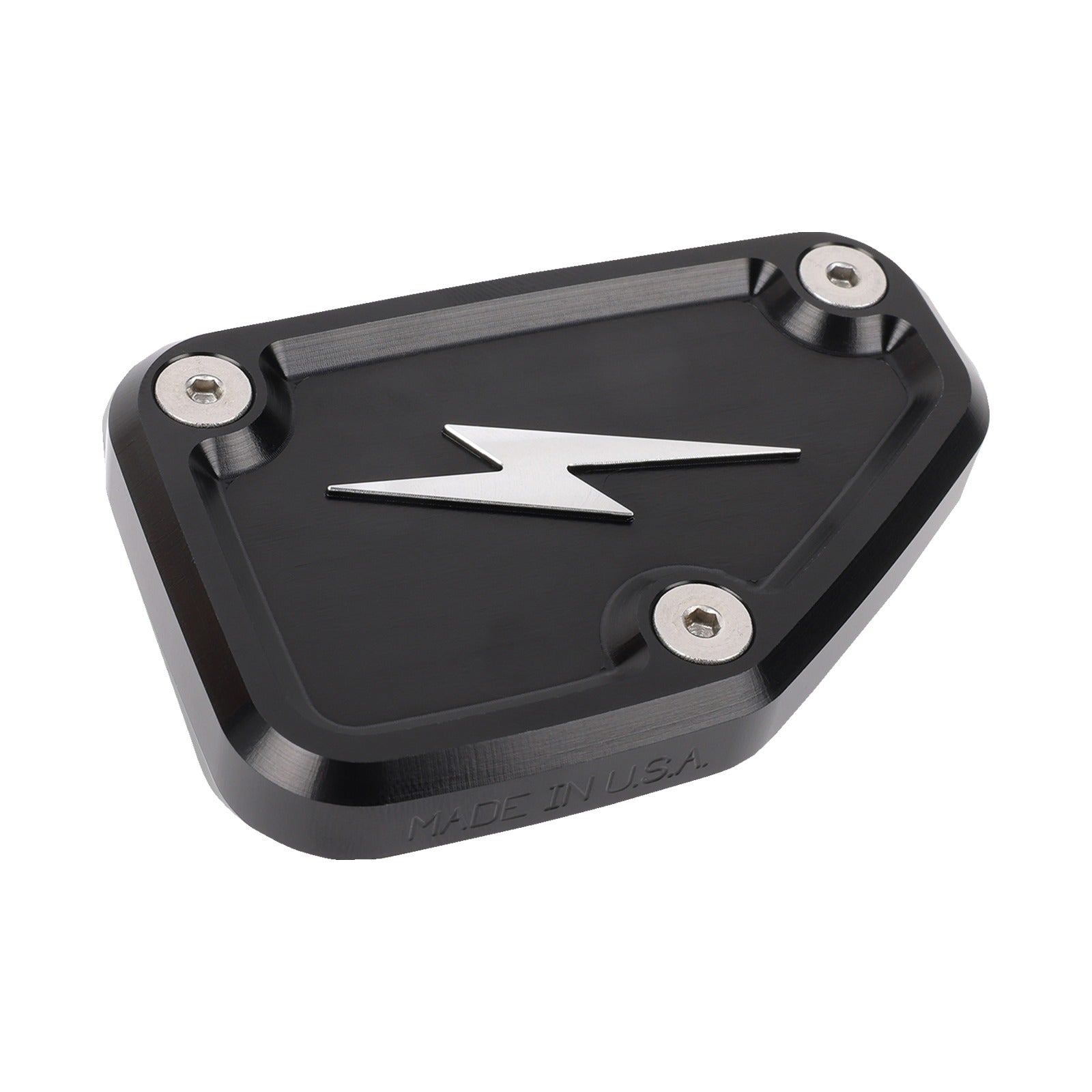 THRASHIN SUPPLY CO. - MASTER CYLINDER COVER - BRAKE - FRONT - BLACK/TWICE-CUT