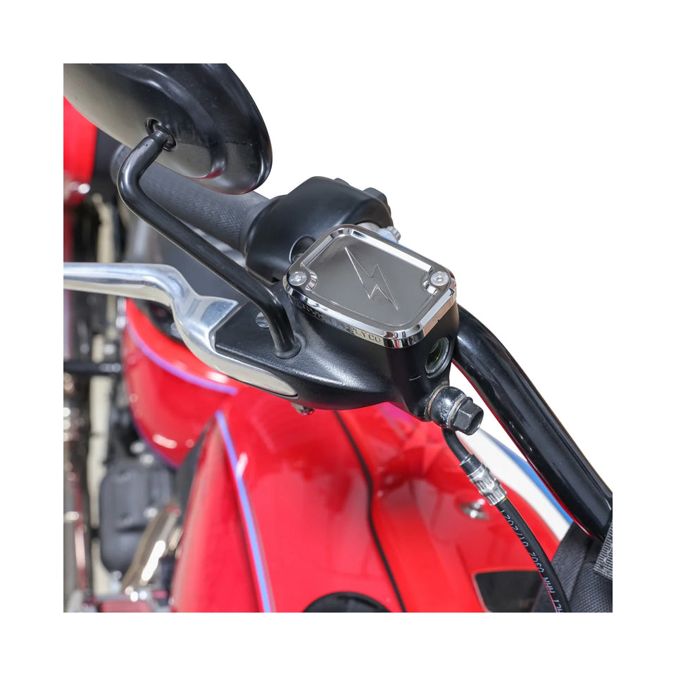 THRASHIN SUPPLY CO. - MASTER CYLINDER COVER - BRAKE - FRONT - CHROME