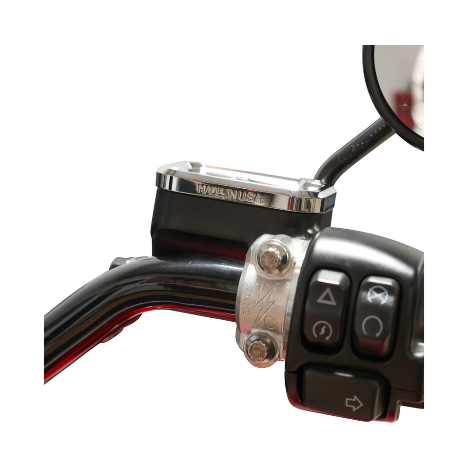 THRASHIN SUPPLY CO. - MASTER CYLINDER COVER - BRAKE - FRONT - CHROME