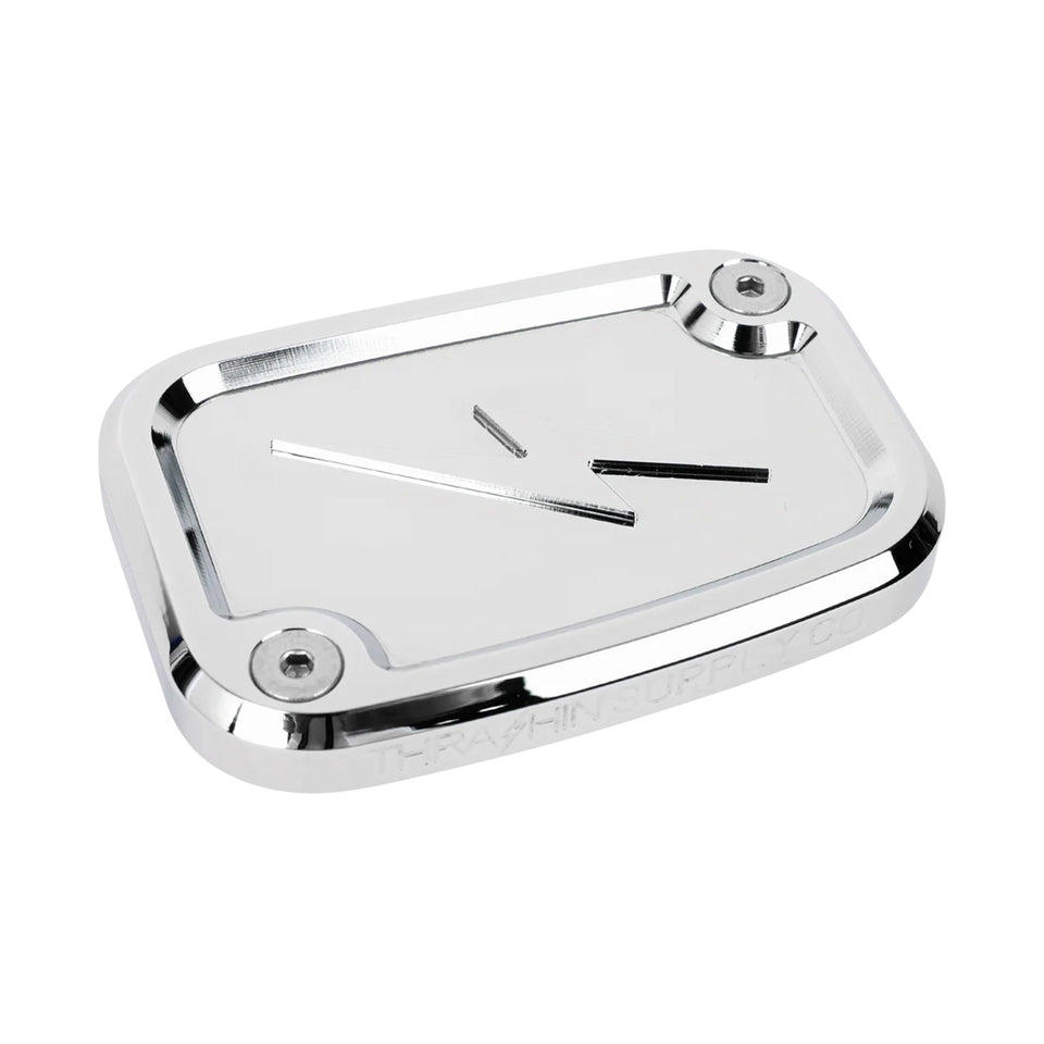 THRASHIN SUPPLY CO. - MASTER CYLINDER COVER - BRAKE - FRONT - CHROME