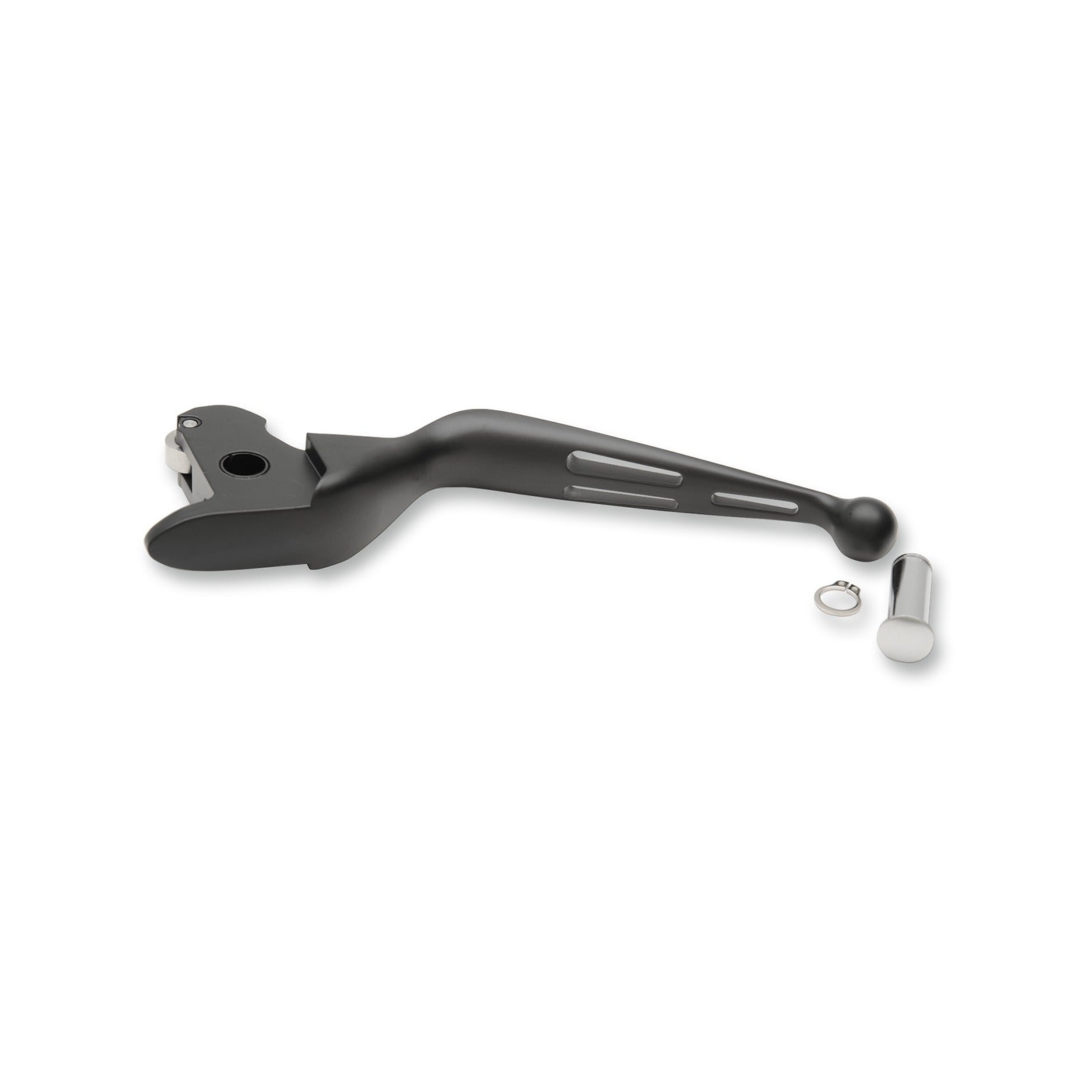 DRAG SPECIALTIES - SLOTTED WIDE BLADE REPLACEMENT CLUTCH LEVER - BLACK