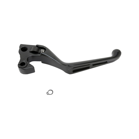DRAG SPECIALTIES - SLOTTED WIDE BLADE REPLACEMENT CLUTCH LEVER - BLACK