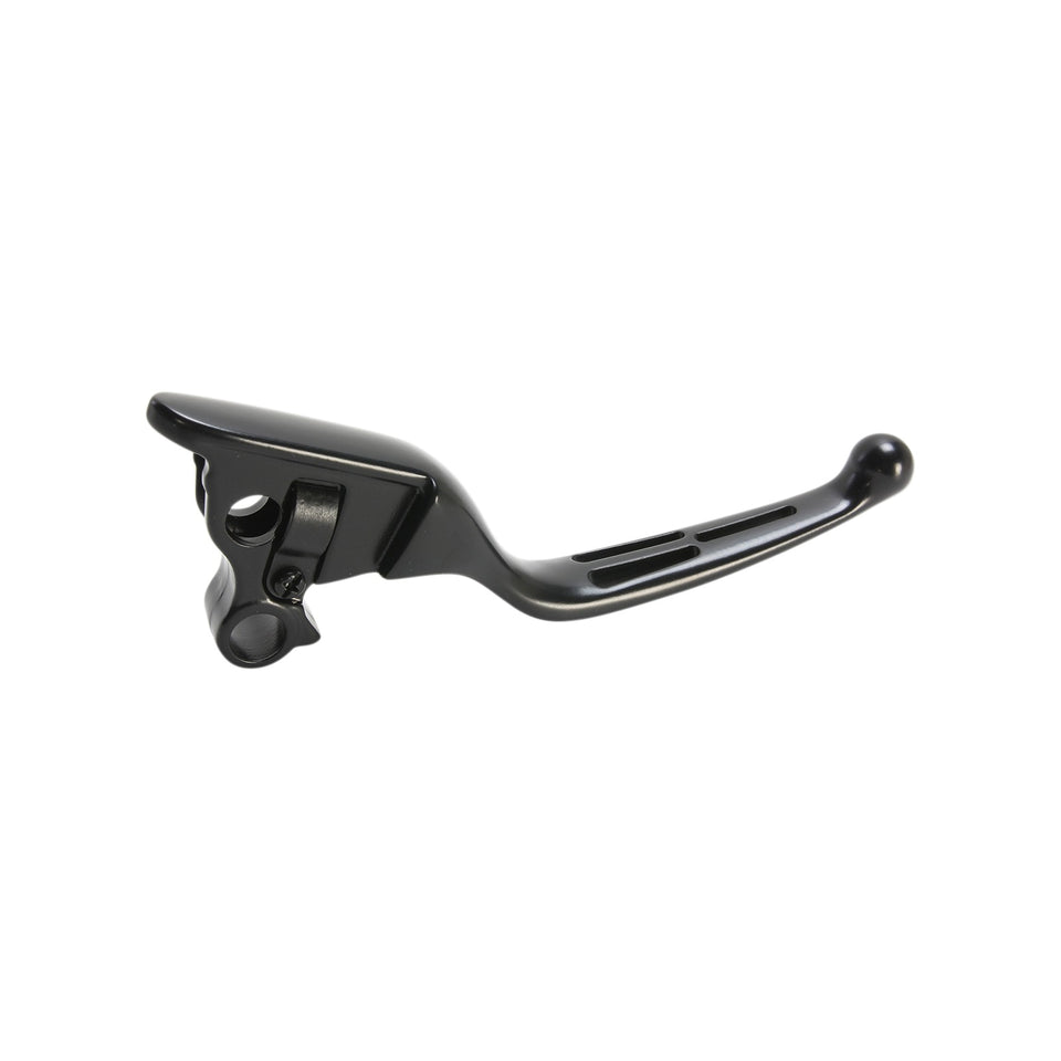 DRAG SPECIALTIES - SLOTTED WIDE BLADE REPLACEMENT CLUTCH LEVER - BLACK